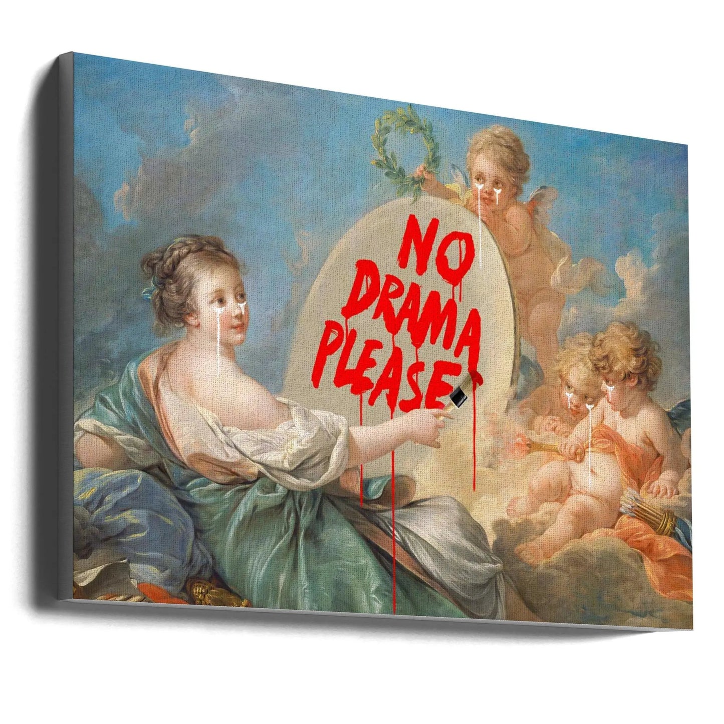 Wall art No Drama by Dikhotomy