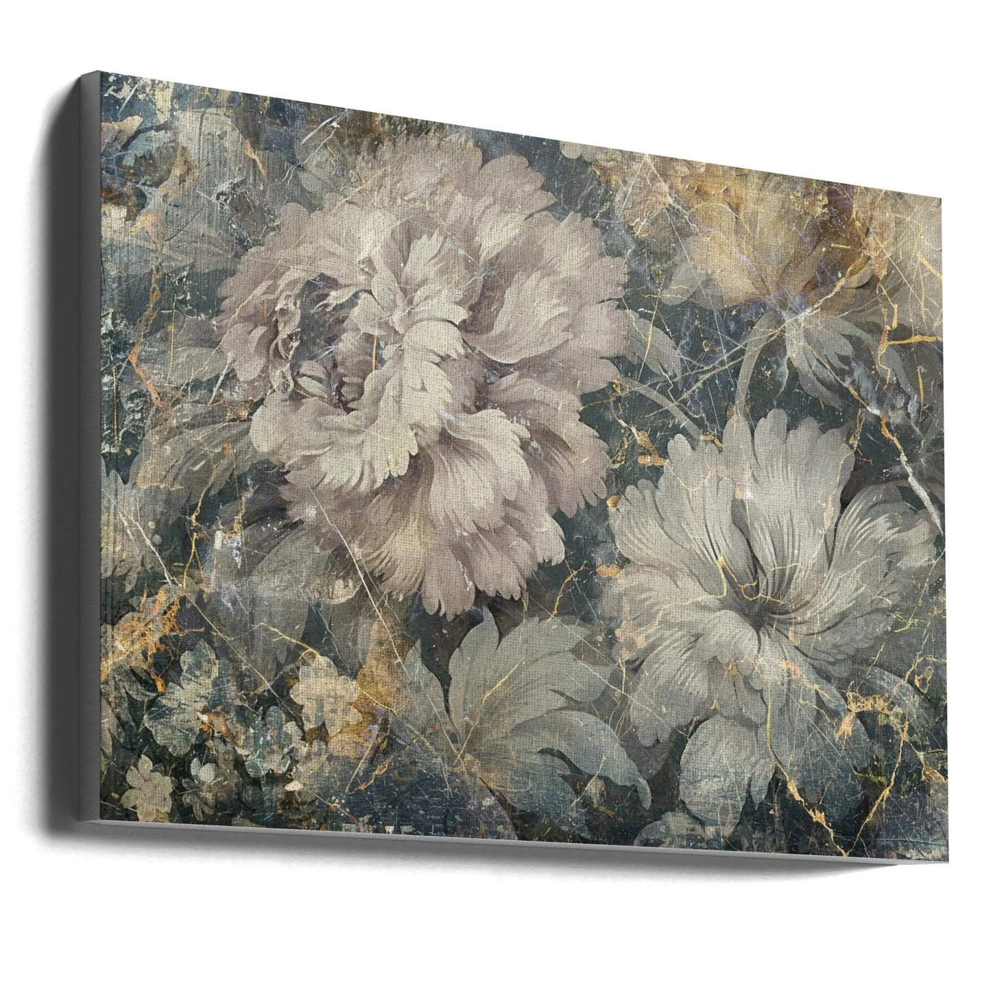 Wall art Flower Floral Art Illustration Wallart 011 by Rafal Kulik