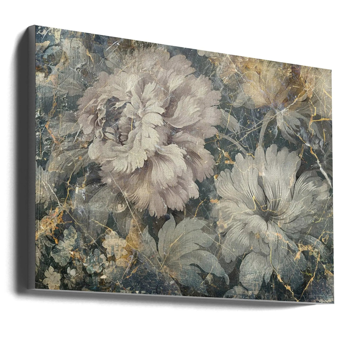 Wall art Flower Floral Art Illustration Wallart 011 by Rafal Kulik