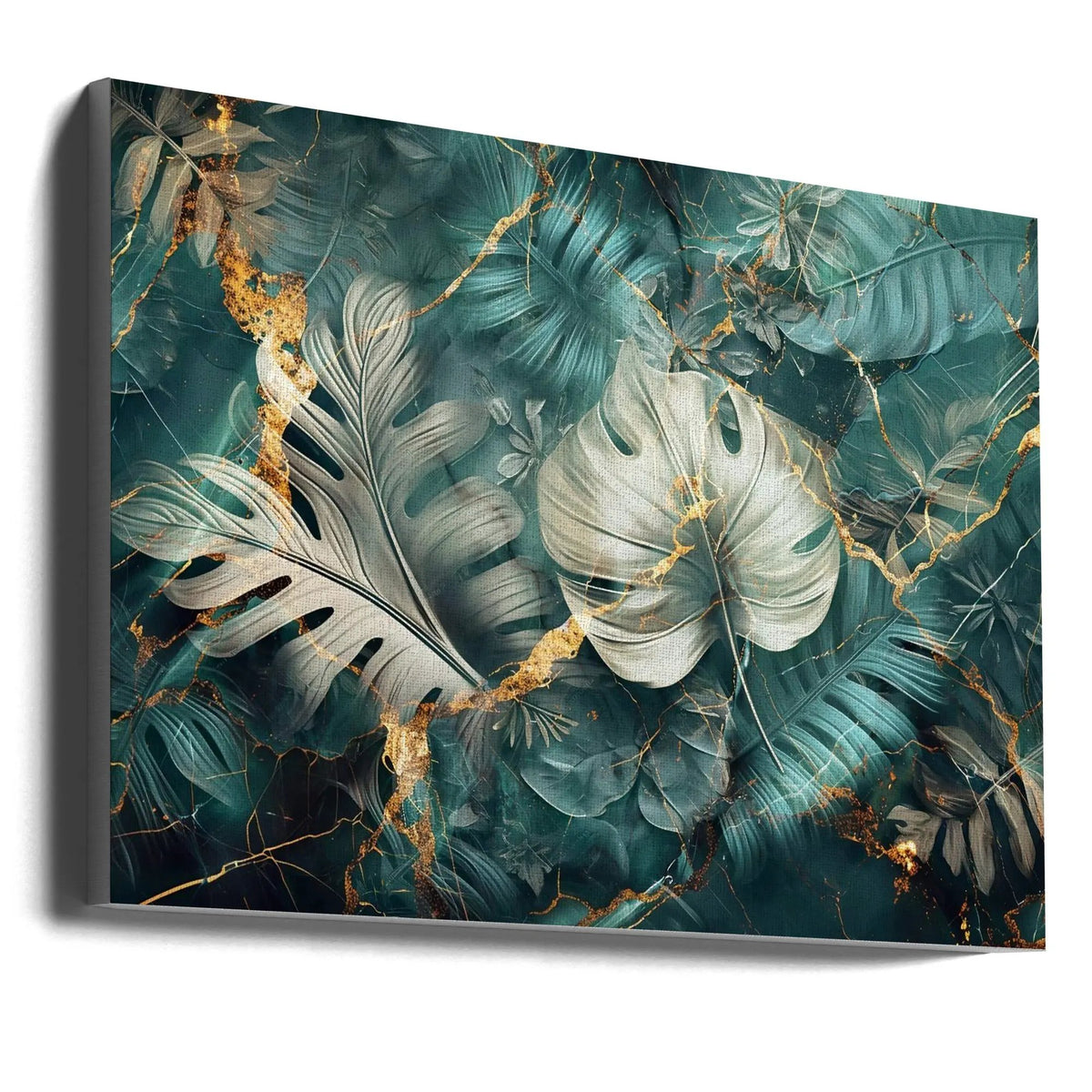 Wall art Jungle Leaves Art Illustration Wallart 22 by Rafal Kulik