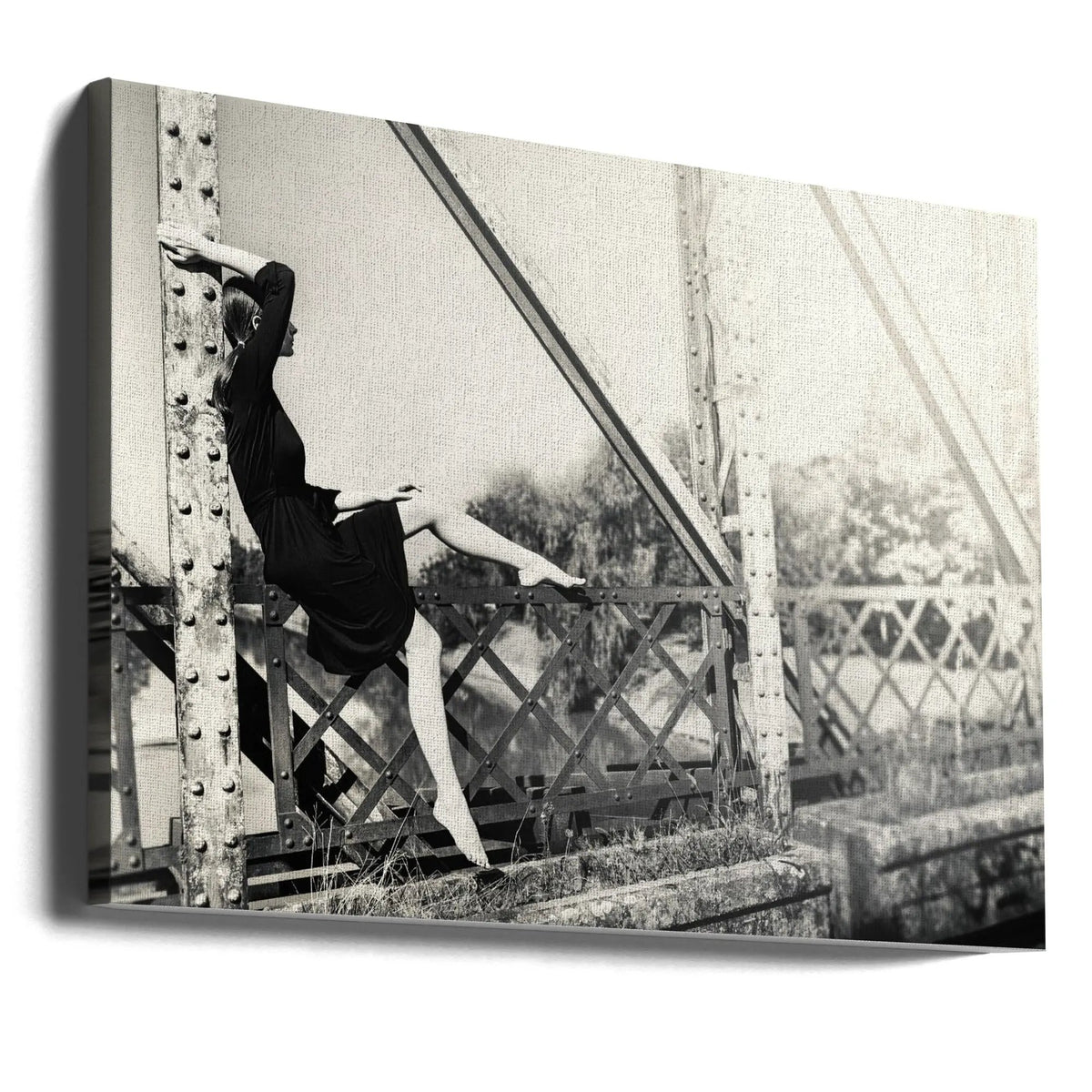 Wall art the past by Bettina Tautzenberger
