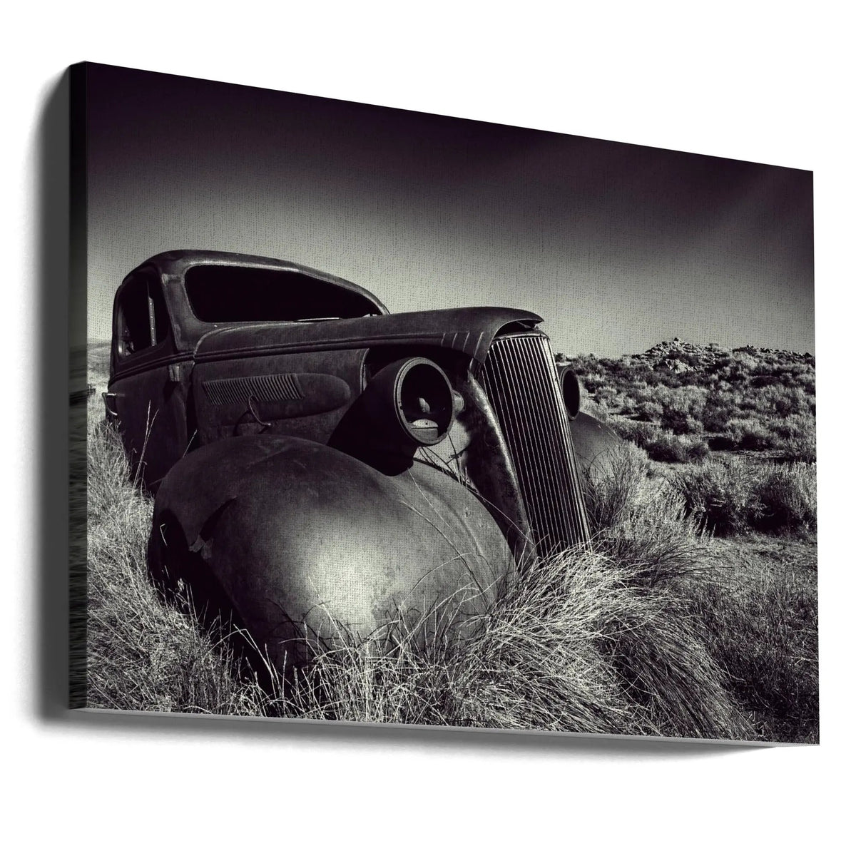 Wall art Disposed-Car by Mike Kreiten