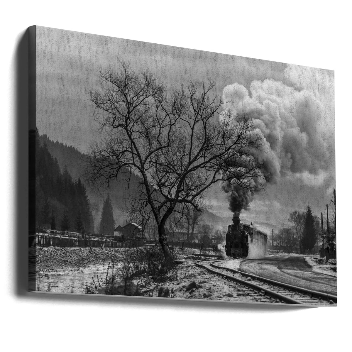 Wall art Mocanita Hutulca by Sveduneac Dorin Lucian
