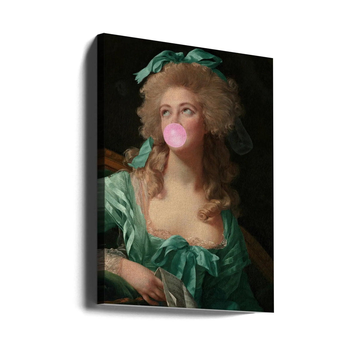 Wall art Madame Bubble-Gum by Grace Digital Art Co