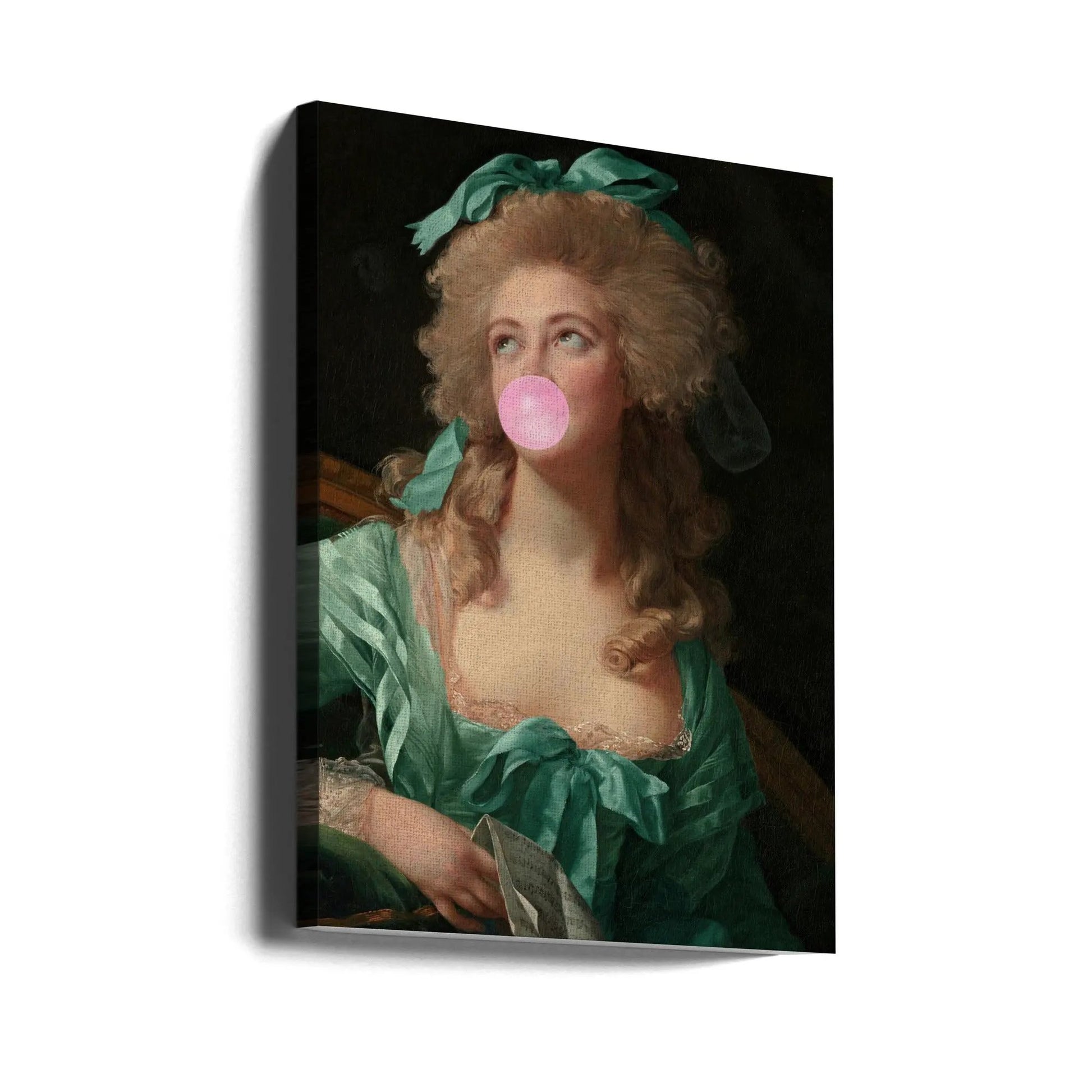 Wall art Madame Bubble-Gum by Grace Digital Art Co