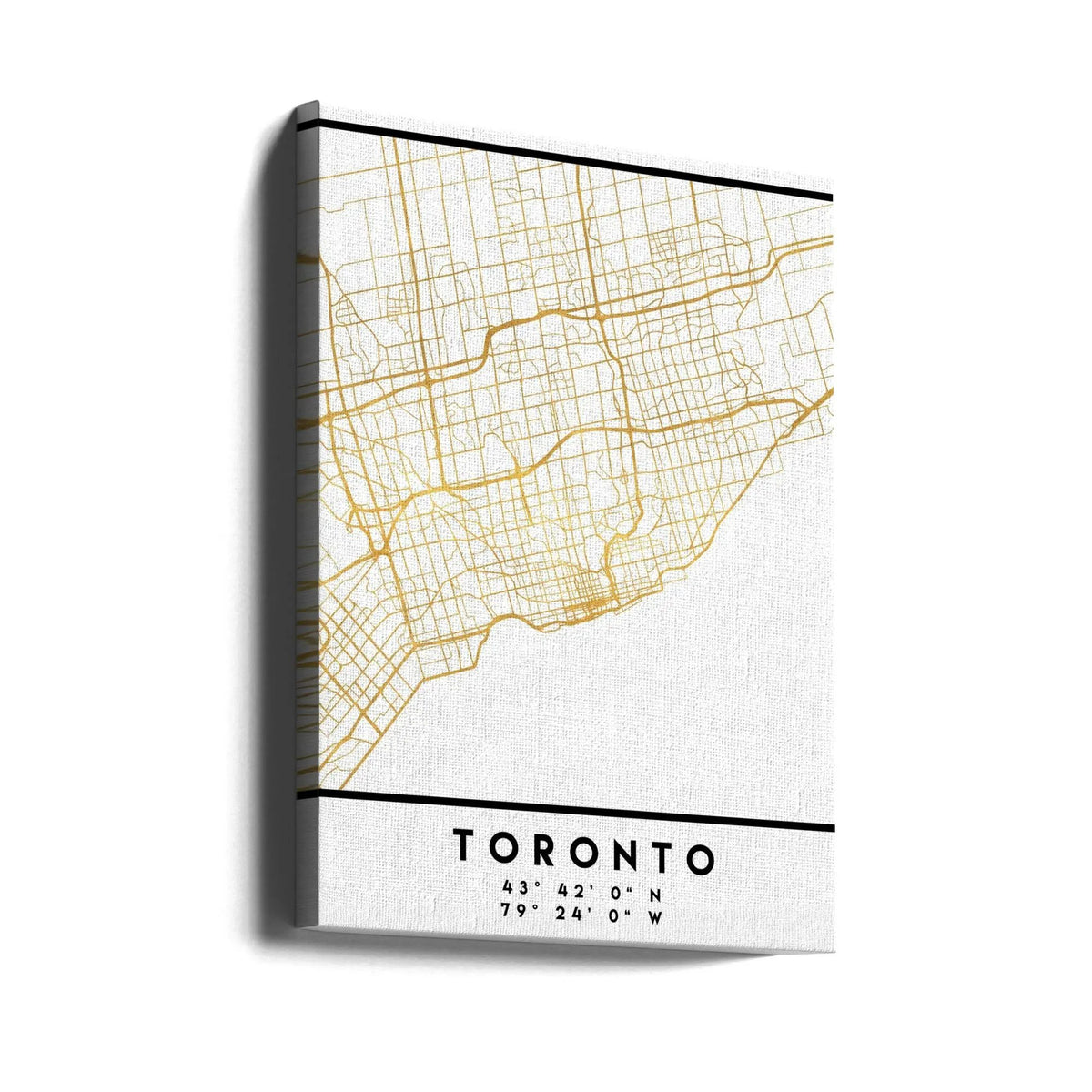 1 Maps 16 Canvas Print by Emiliano Deificus