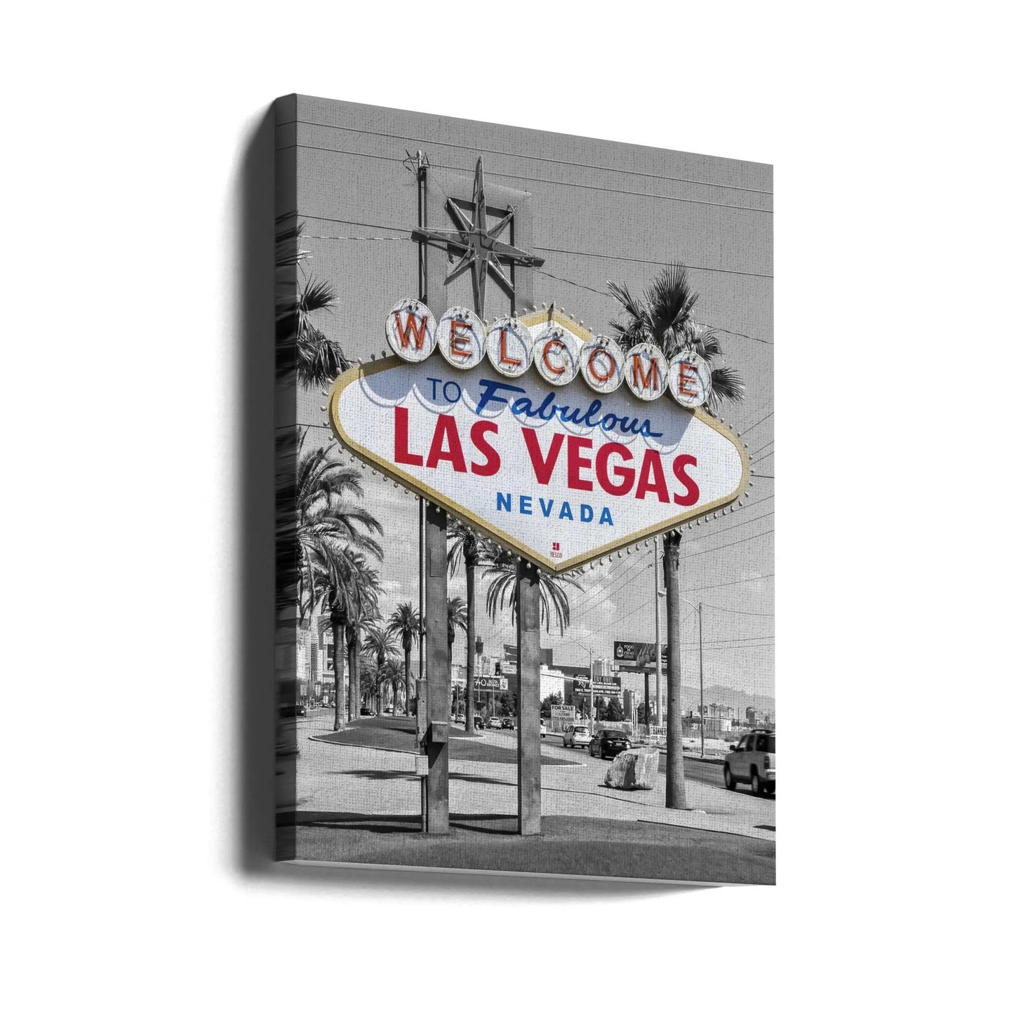 LAS VEGAS Sign - colorkey by Melanie Viola