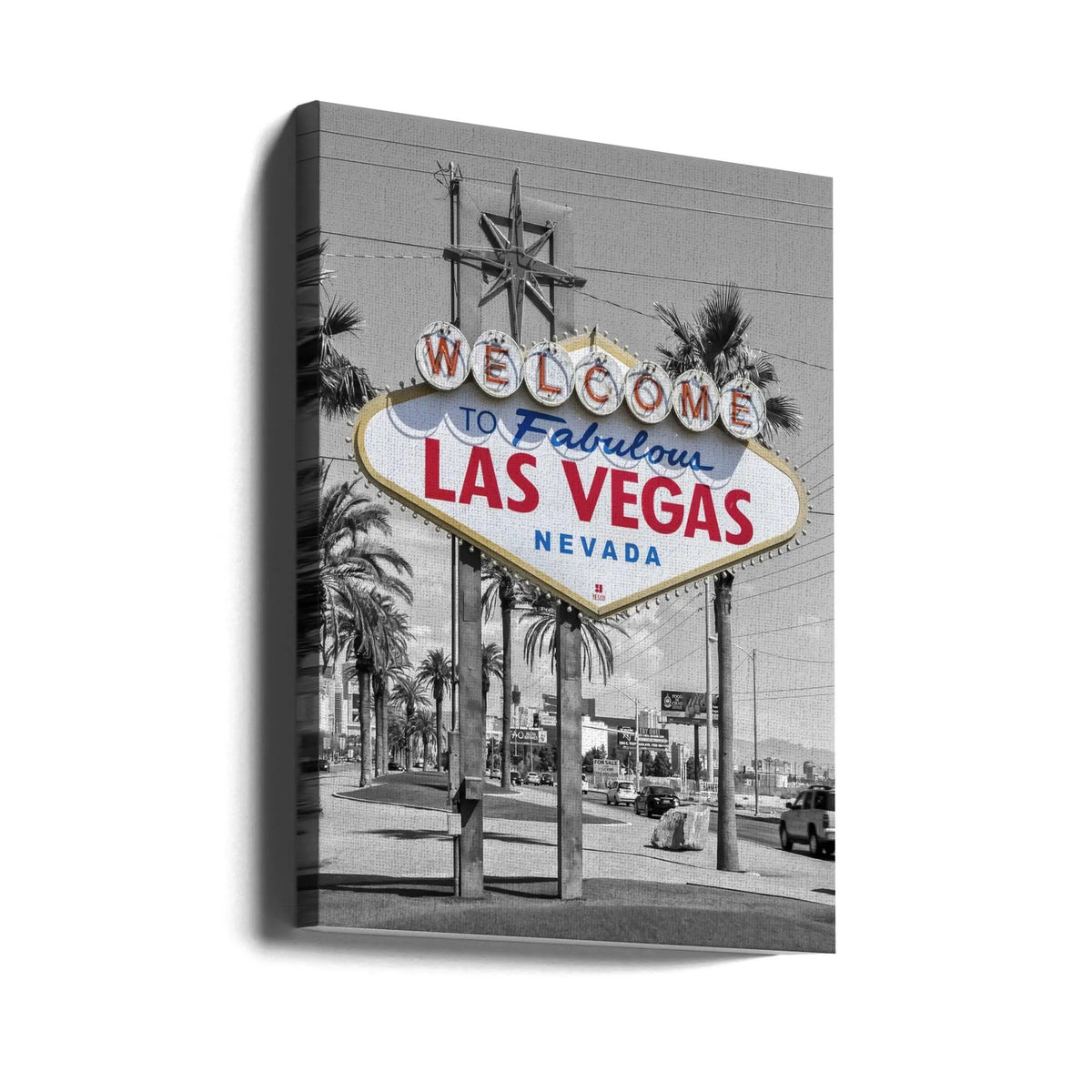 LAS VEGAS Sign - colorkey by Melanie Viola