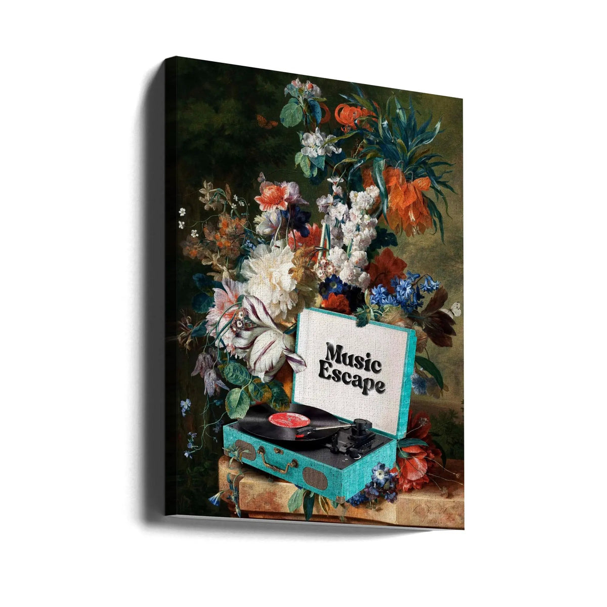 Music Escape- Canvas Print by Dikhotomy