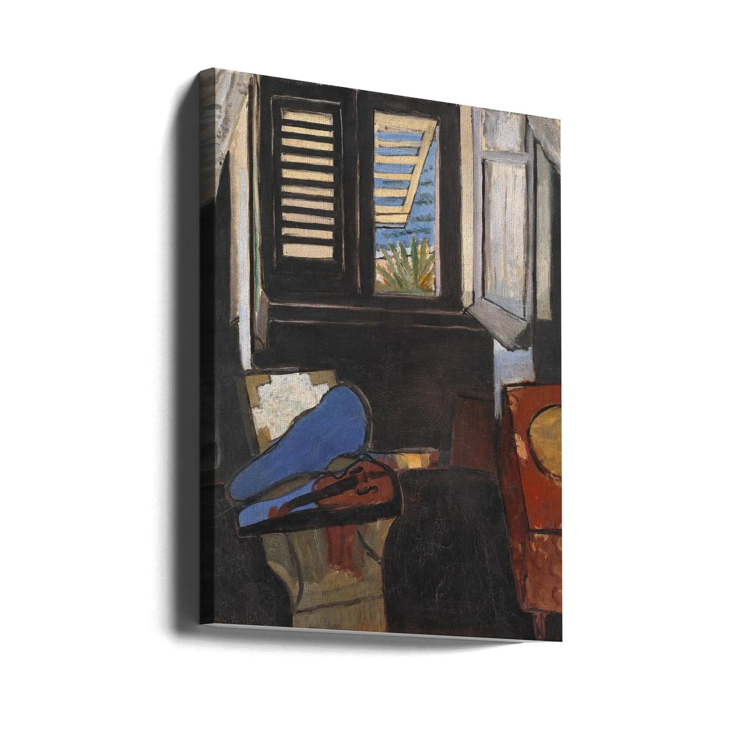 Wall art Intérieur Au Violon by Henri Matisse