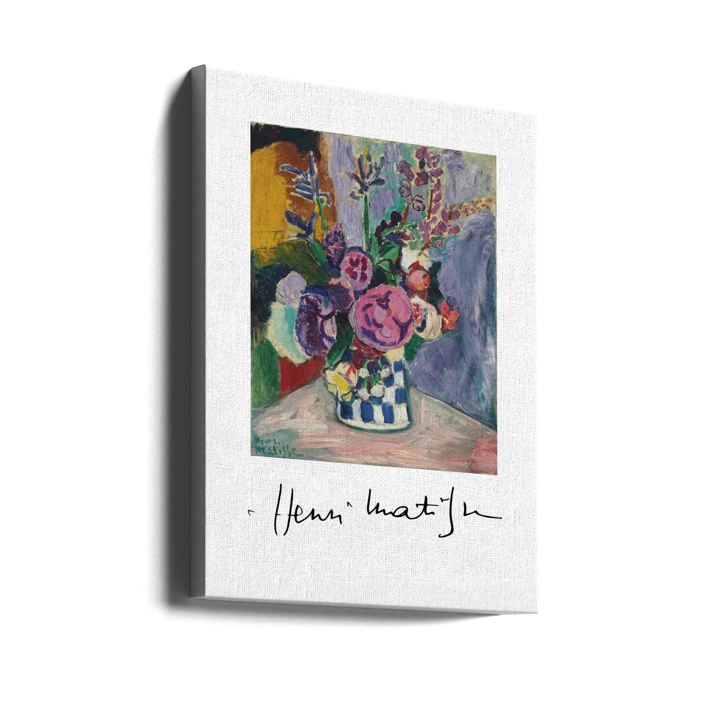 Wall art Lles Pivoines by Henri Matisse