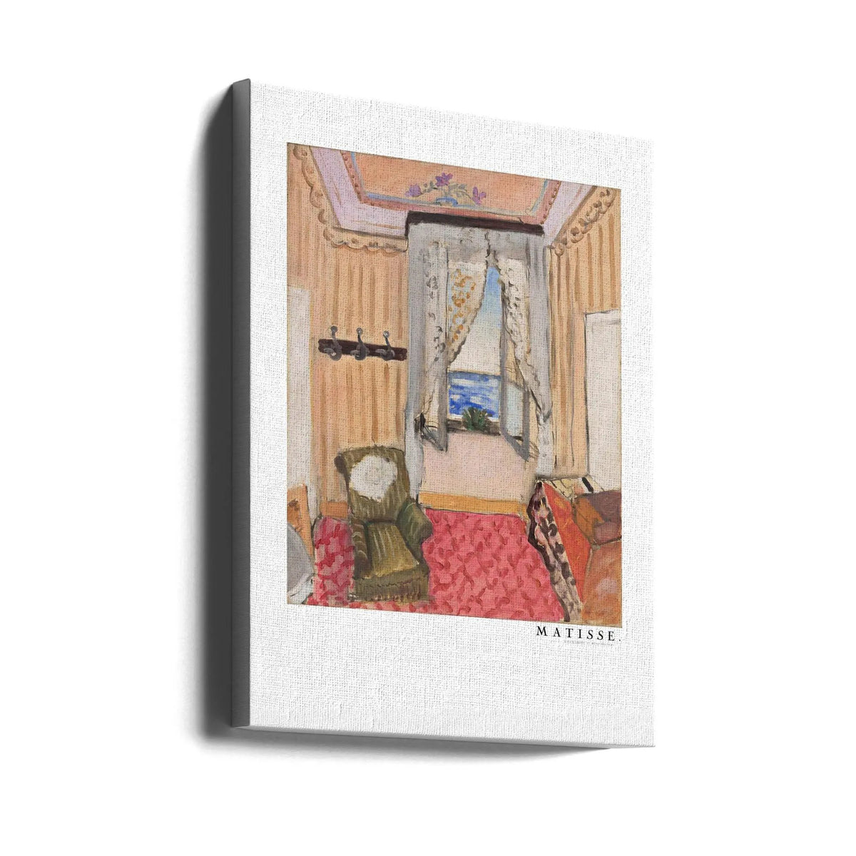 Wall art Ma Chambre Au Beau Rivage Boarder by Henri Matisse