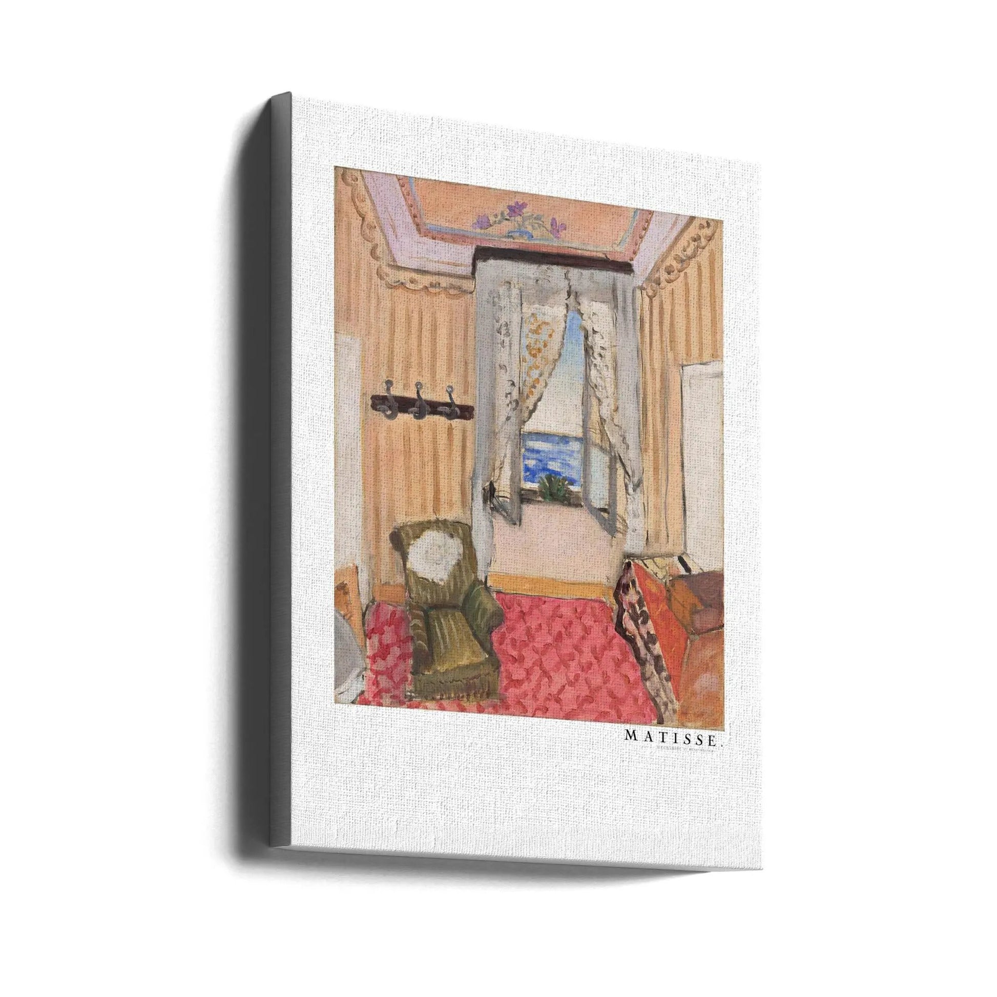 Wall art Ma Chambre Au Beau Rivage Boarder by Henri Matisse
