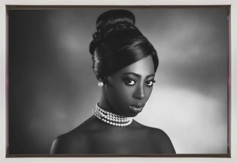 Wall art The white pearls by Peppe Tambè