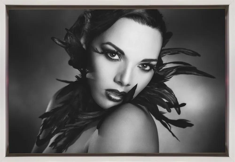 Wall art The black feathers by Peppe Tambè