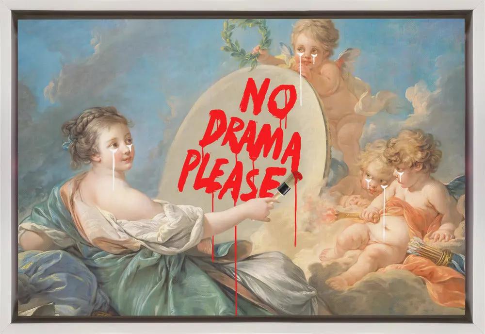 Wall art No Drama by Dikhotomy