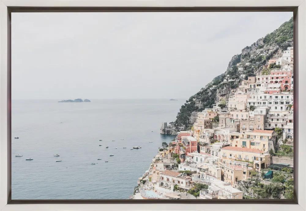 Wall art Positano at the Amalfi Coast by Photolovers