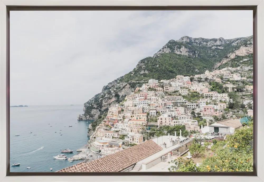 Wall art Positano at the Amalfi Coast by Photolovers