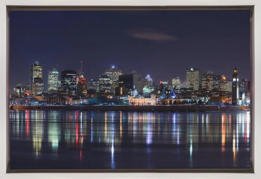 Wall art Montreal Night by YuppiDu