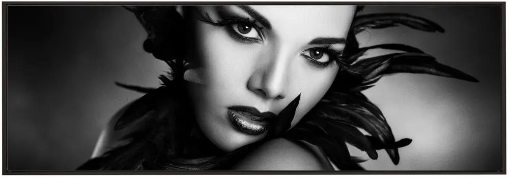 Wall art The black feathers by Peppe Tambè