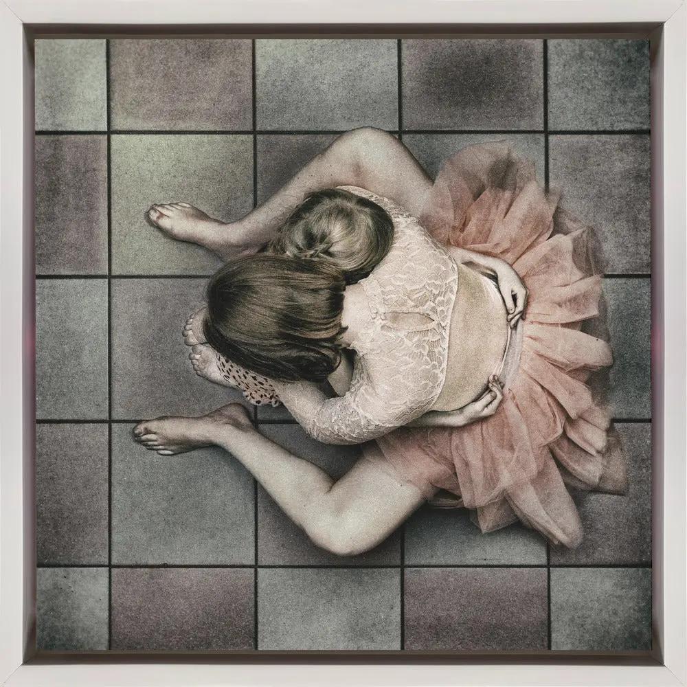 Wall art Mother and daughter by Ton Dirven