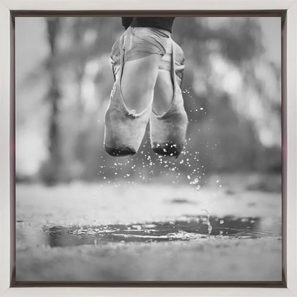 Wall art The day we went jumping in puddles by Howard Ashton-Jones