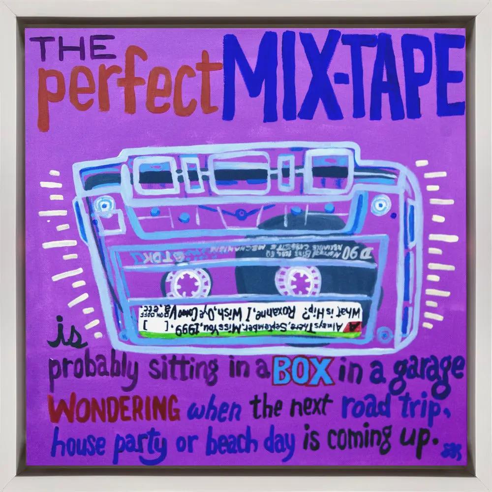 Mix Tape Canvas Print by Steve Spencer