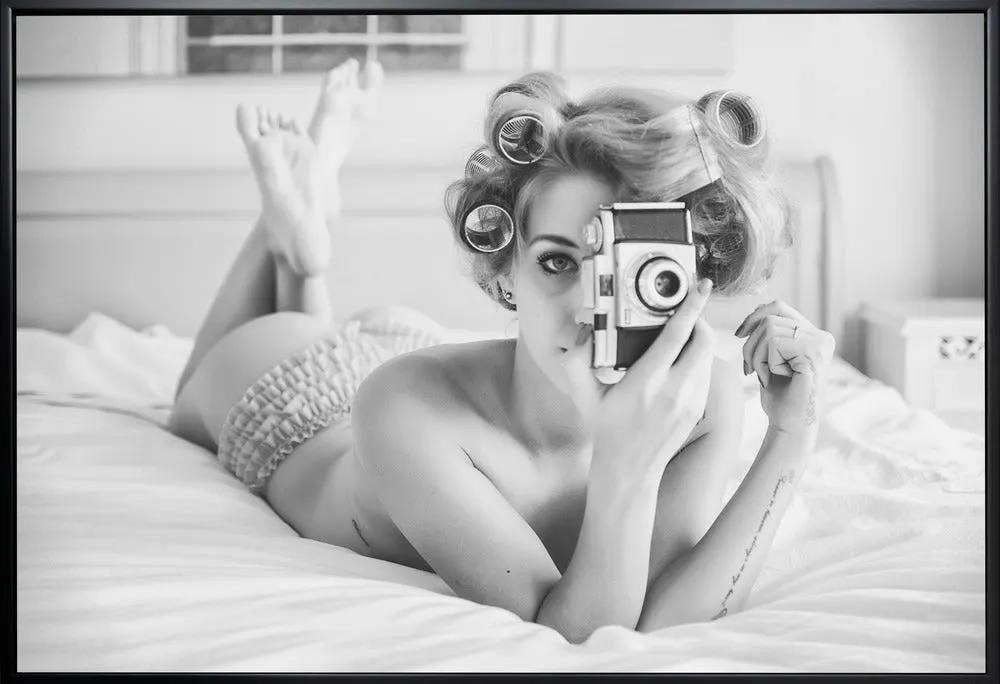 Wall art A chick, a click, and a curl by Pagan_Moon