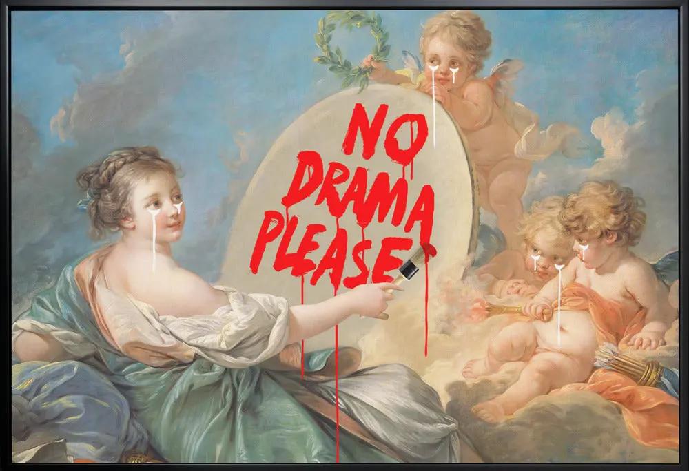 Wall art No Drama by Dikhotomy