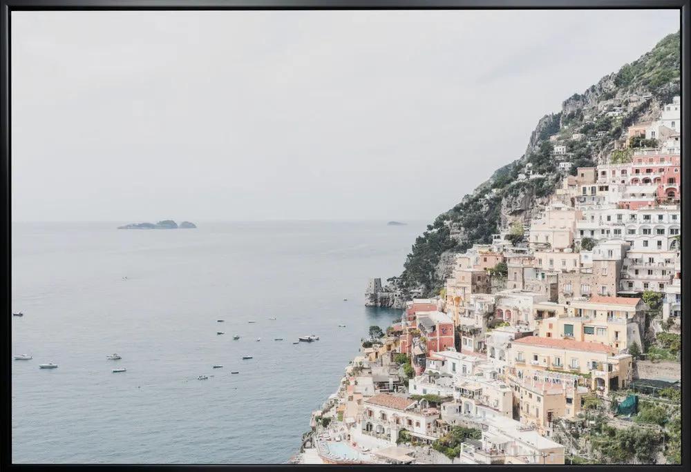 Wall art Positano at the Amalfi Coast by Photolovers