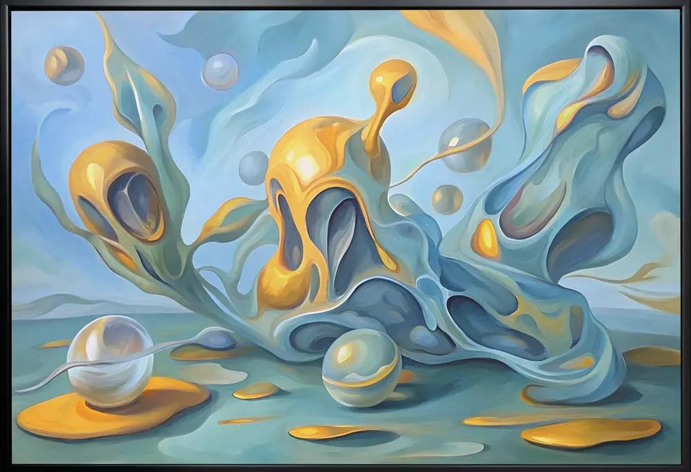 Wall art Liquid Dreamscape by Miguel Bruzual
