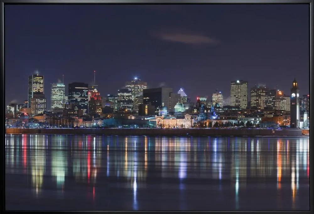 Wall art Montreal Night by YuppiDu
