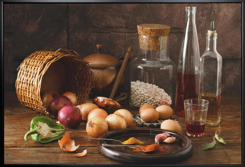 Wall art Smells. Food by Luiz Laercio