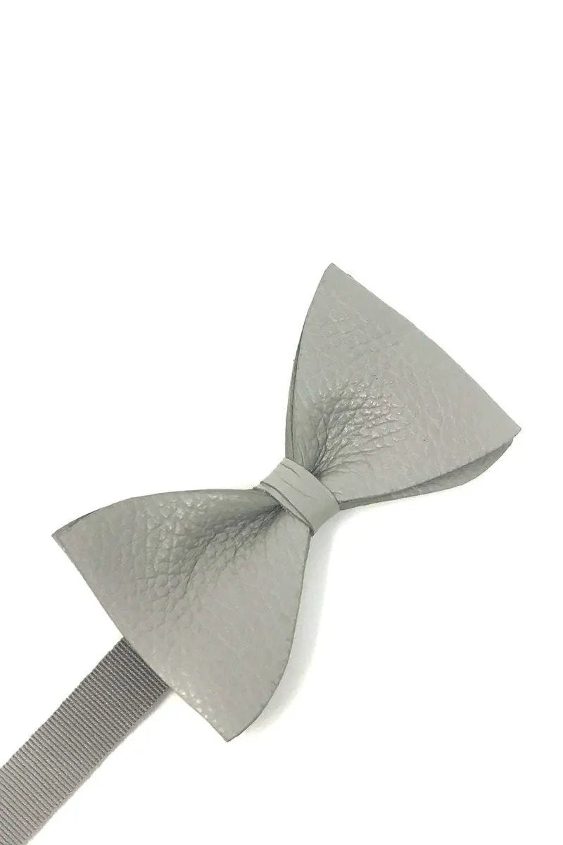 Textured Leather Bow Tie by Tux-USA