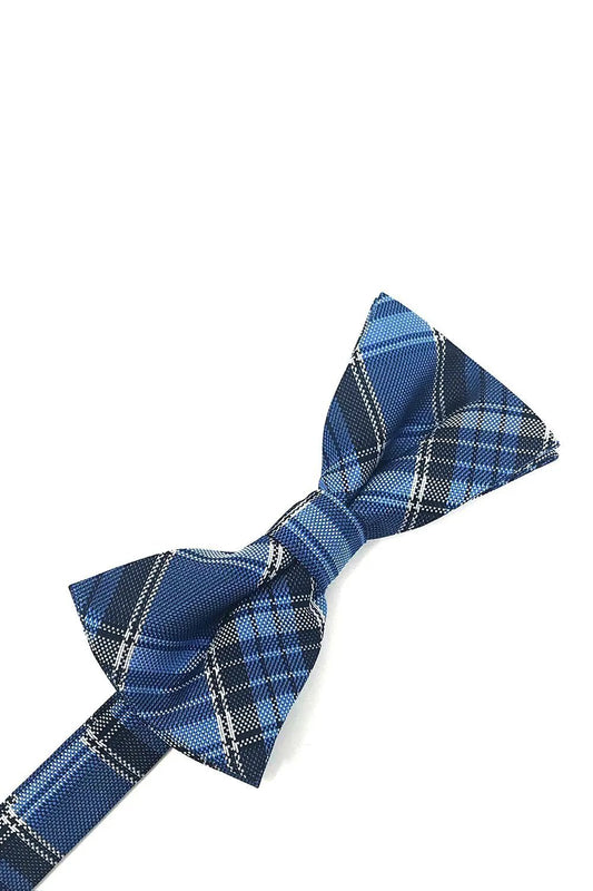 Madison Plaid Kids Bow Tie by Tux-USA