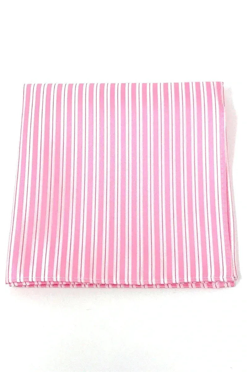 Newton Stripe Pocket Square by Tux-USA