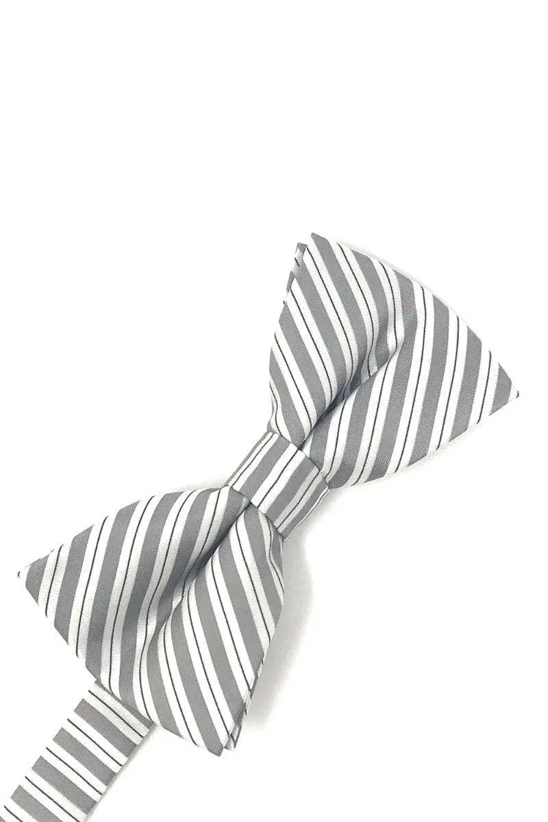 Newton Stripe Kids Bow Tie by Tux-USA