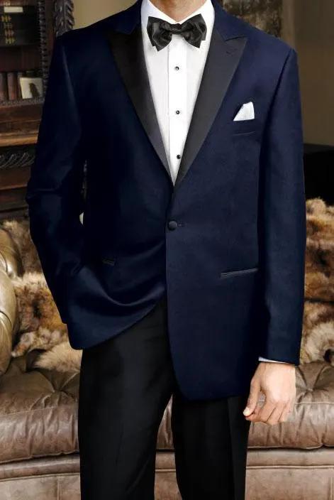 "Kensington" Black Velvet Dinner Jacket (Separates) by Tux-USA