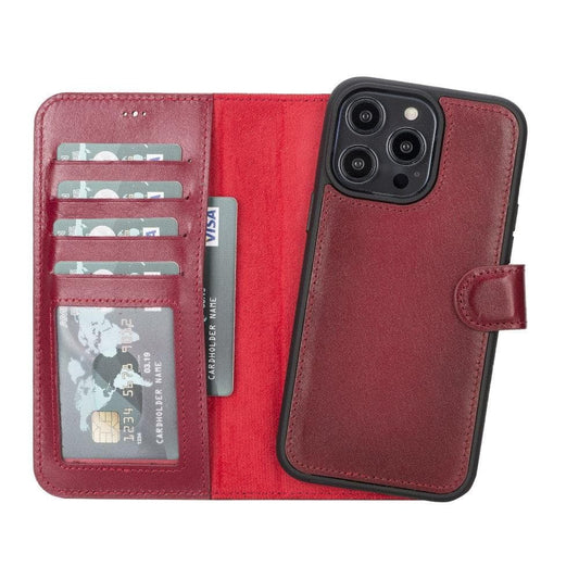 Casper iPhone 13 Series Magsafe Leather Wallet Case by TORONATA