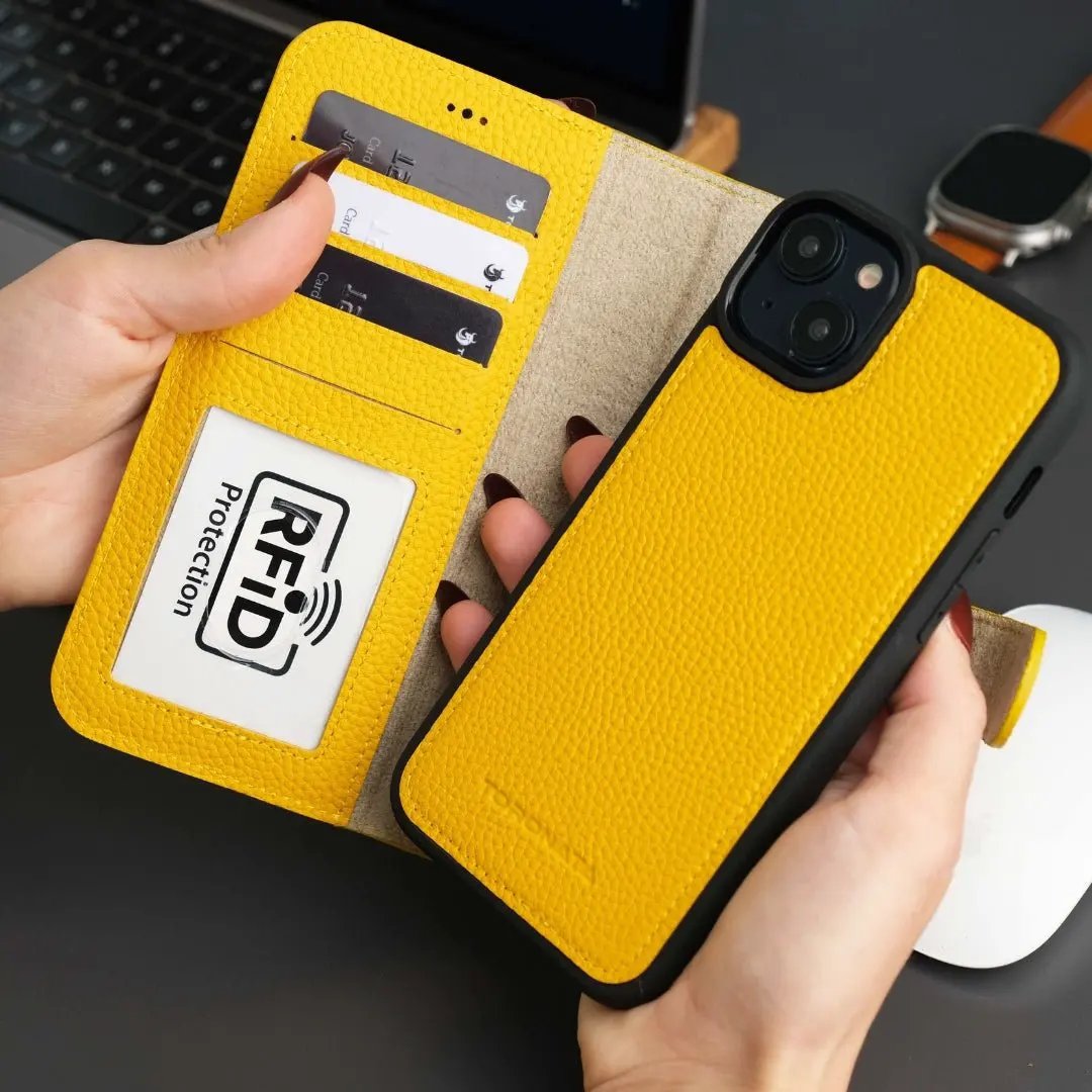 Casper iPhone 17 Leather Wallet Case – MagSafe Compatible by TORONATA