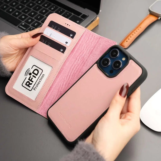 Casper iPhone 16 Pro Wallet Case Leather MagSafe by TORONATA