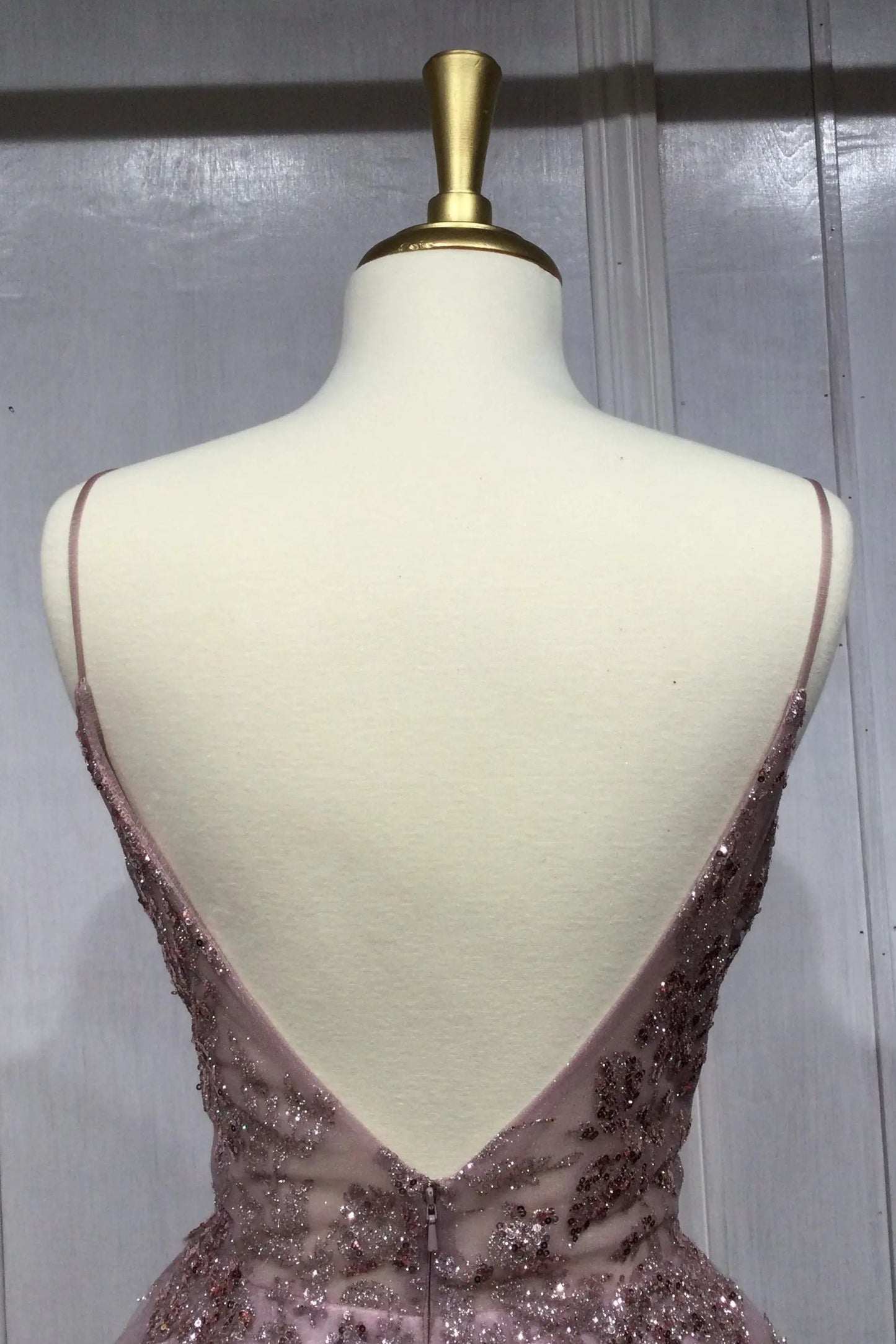 A-Line Lace Tulle Gown by Tux-USA