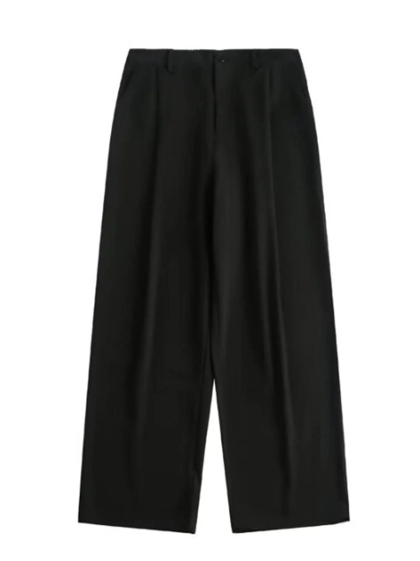 Men's Plus Size Wide Leg Flowy Pants by Partner Label