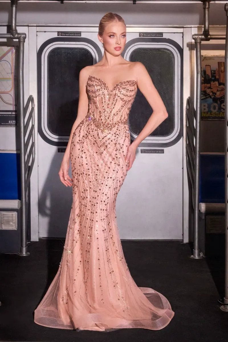 Strapless Illusion Neckline by Tux-USA