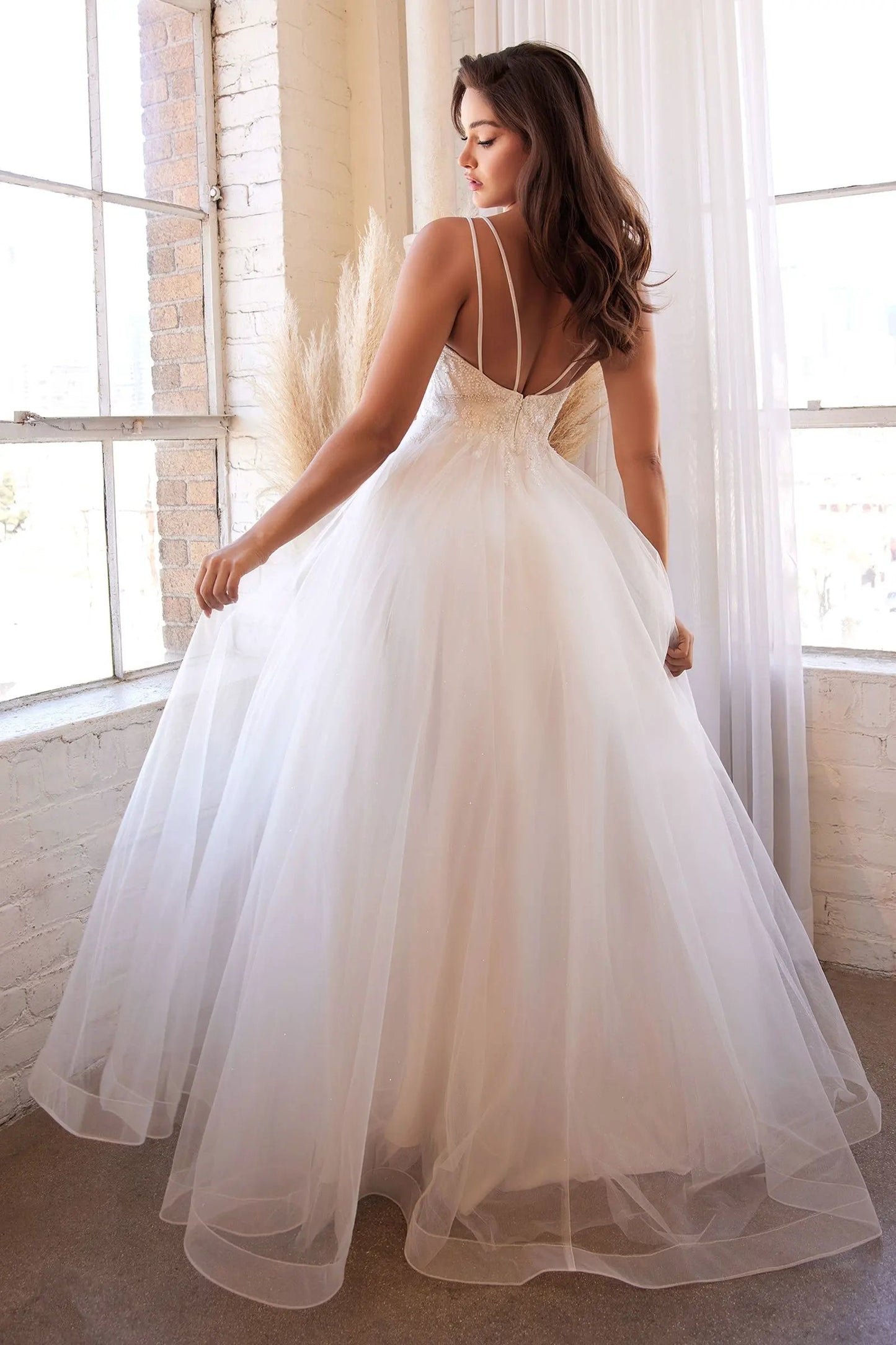 Layered Tulle Bridal Gown by Tux-USA