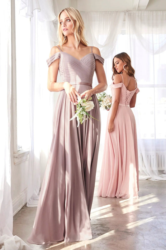 A-Line Chiffon Dress by Tux-USA