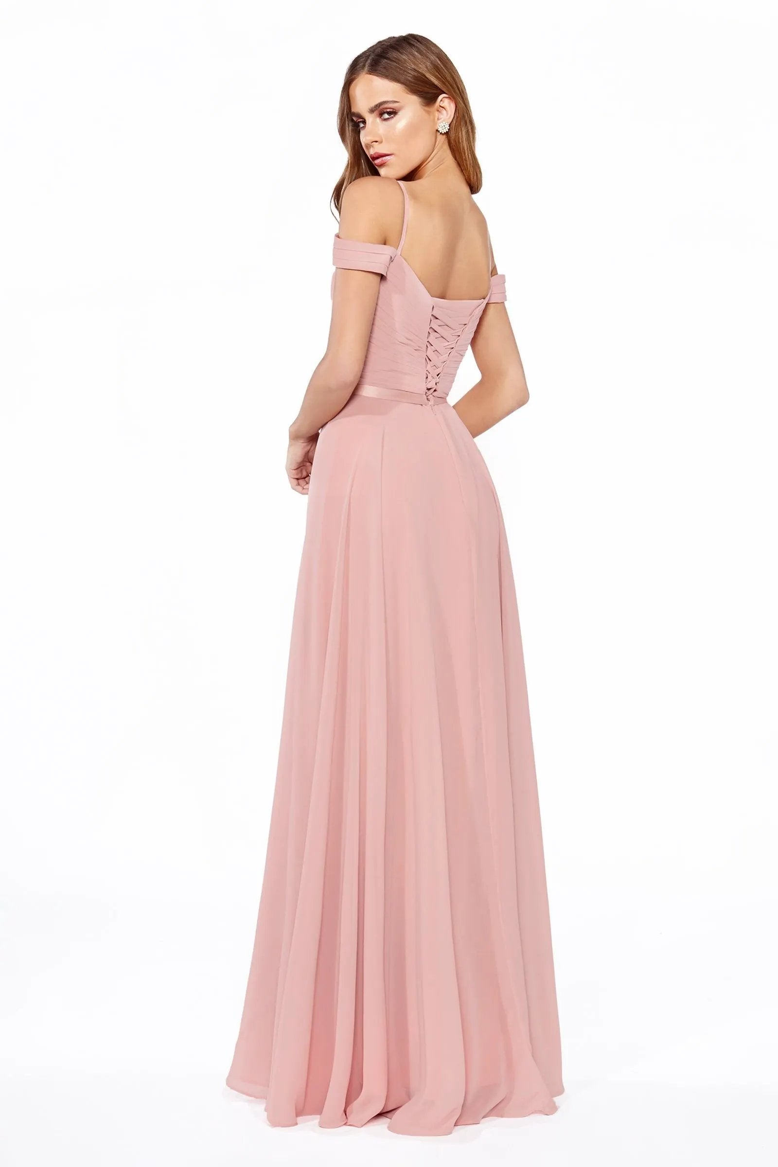A-Line Chiffon Dress by Tux-USA