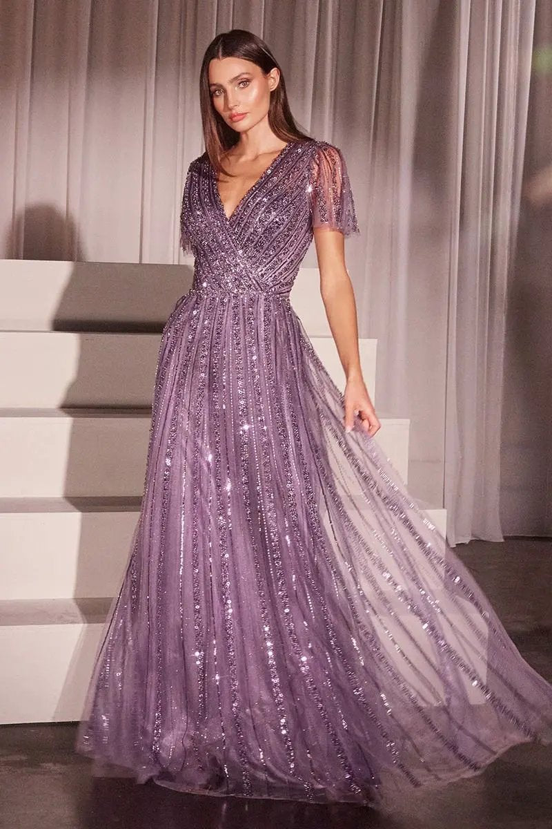 Sequin Embellished A-Line Dress by Partner Label