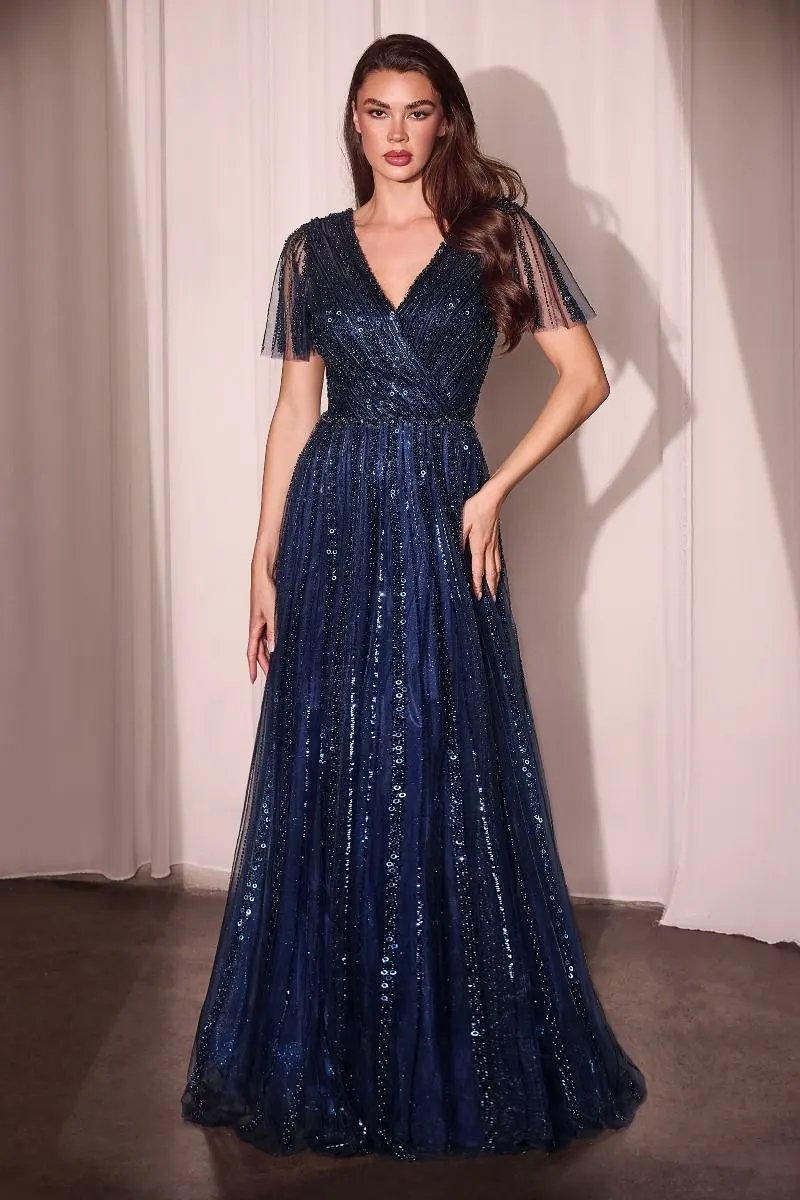 Sequin Embellished A-Line Dress by Partner Label