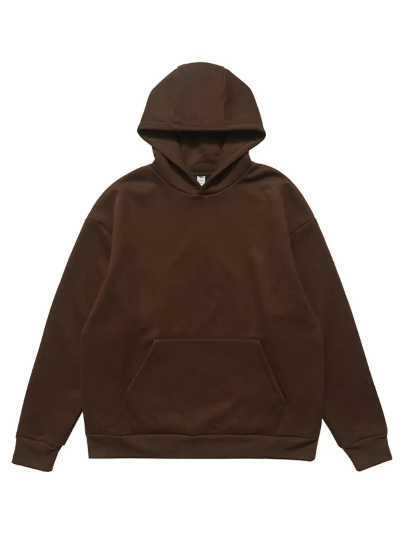 Men's Kangaroo Pocket Long Sleeve Hoodie by Trendsi